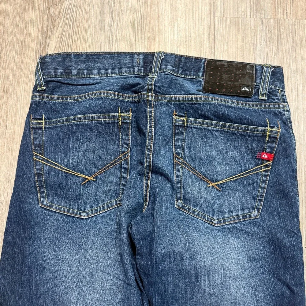 Quicksilver Mens 31x28 Vintage Y2K Straight Leg Quik Jeans